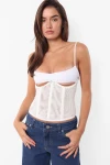 Corset Dusty Blanco