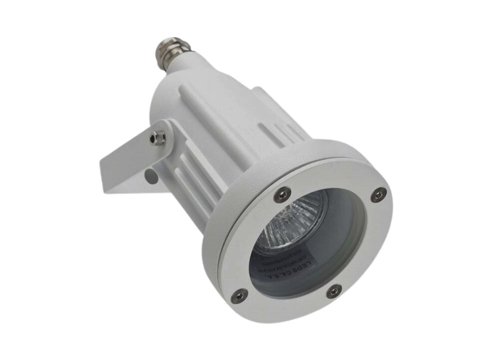 APLIQUE 1 LUZ HELIO GU10 50W GRIS 