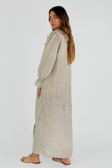 VESTIDO FAENZA Beige