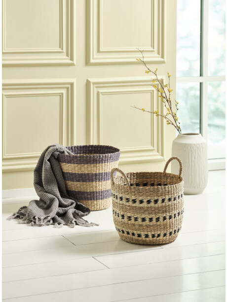 Cesta VESTER Ø35xA30cm hierba marina Cesta VESTER Ø35xA30cm hierba marina