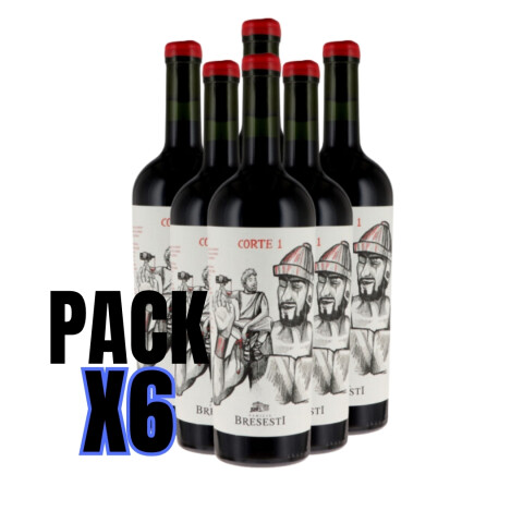 Pack vinos blend Bresesti corte 1 x 6 Botellas 750cc Pack vinos blend Bresesti corte 1 x 6 Botellas 750cc