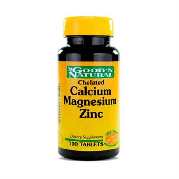 Calcio, Magnesio y Zinc x 100 tabletas - Natural Life Calcio, Magnesio y Zinc x 100 tabletas - Natural Life