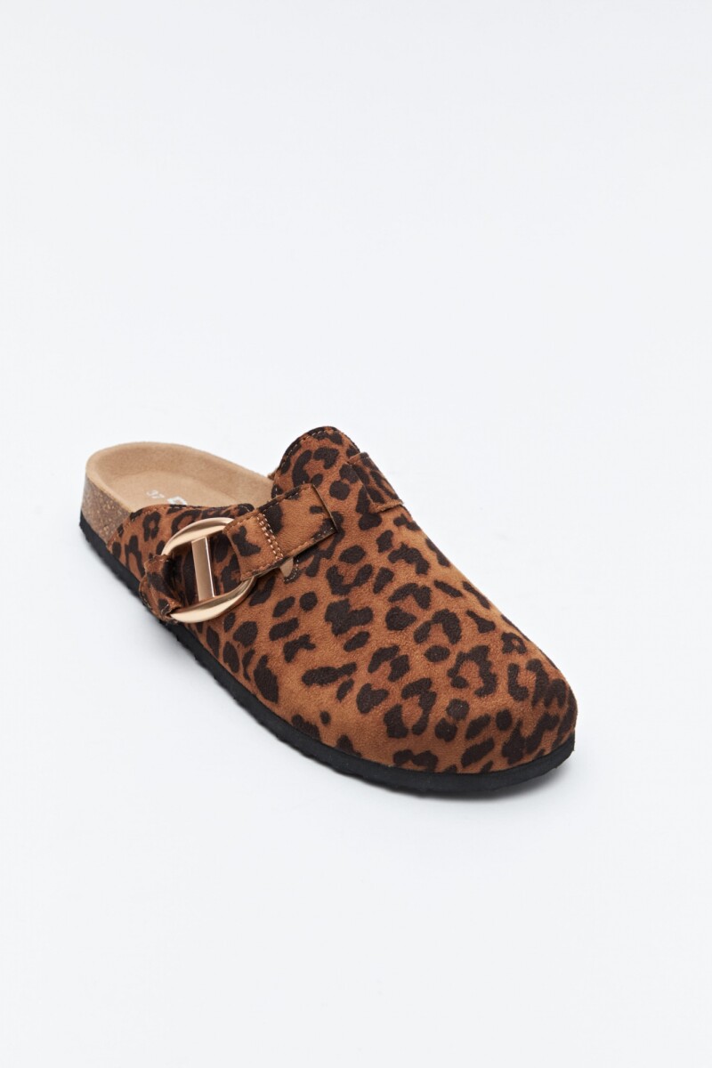 ZUECO RIGA Animal Print