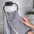 Juego De Accesorio P/ Baño Ducha Set 4 Piezas Autoadhesivo Color Variante Negro