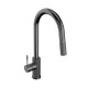 GRIFERIA COCINA MONOC. EN GRAFITO - SERIE SINGATURE GRAFITO-GUNMETAL