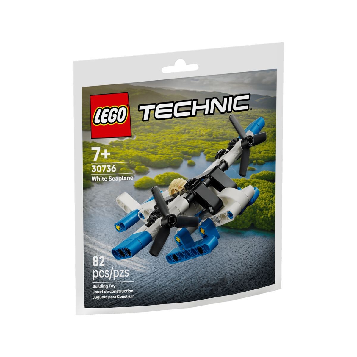 Lego Technic hidroavion blanco 