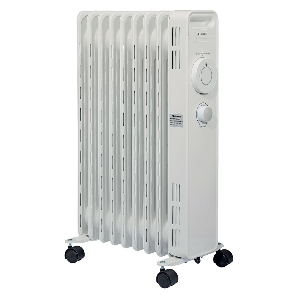 Radiadoe de Aceite James 2000W Blanco 
