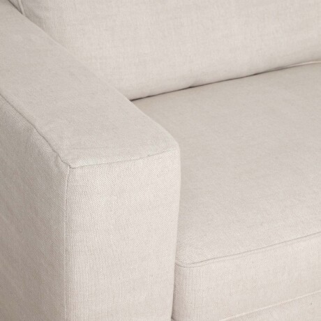 SOFÁ CON FUNDA DESMONTTABLE 3 CUERPOS TELA-Y-MADERA NATURAL-BEIGE CHARLIE NATURAL