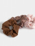 Skunzies Set por 3 Set De Scrunchies - Combinacion Multicolor