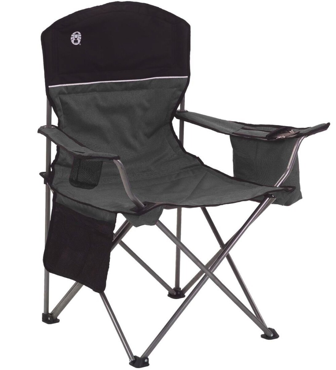 Silla Coleman Quad Chair C/Bolso Conser/ Plegable 