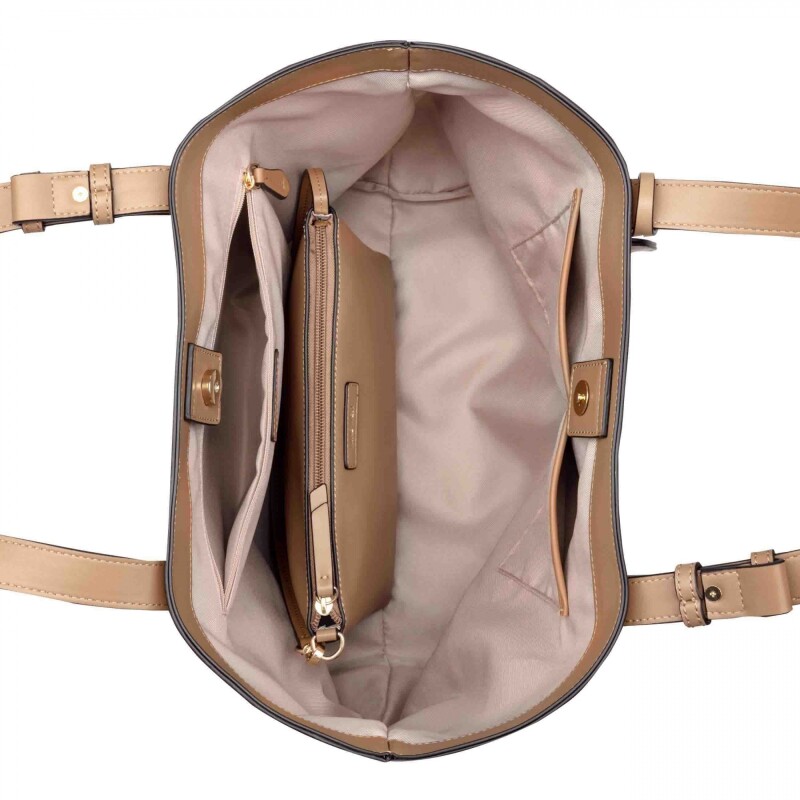 Laramie 2 In 1 Tote Dark Camel