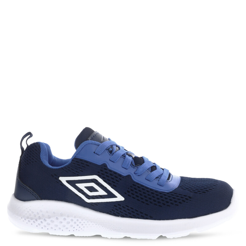 Championes Infantiles Umbro Ranger Azul Marino - Azul Real - Blanco