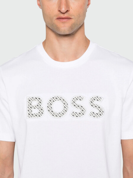 BOSS - Remera Manga Corta C-Thompson Blanco