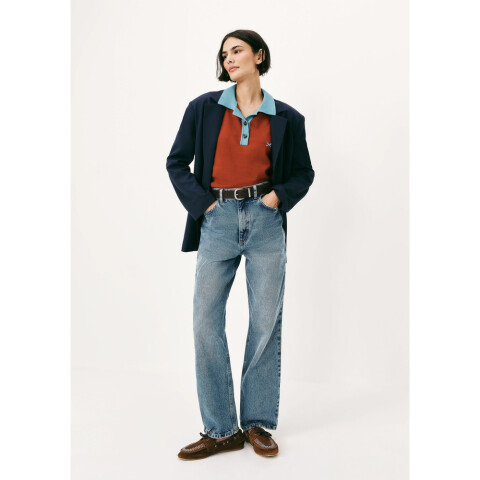 CALCA FEM AZUL MEDIO