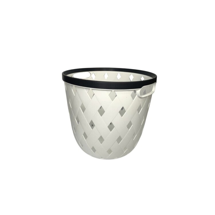 CESTO CANASTO CALADO REDONDO 24LTS 30,5X27CM CESTO CANASTO CALADO REDONDO 24LTS 30,5X27CM