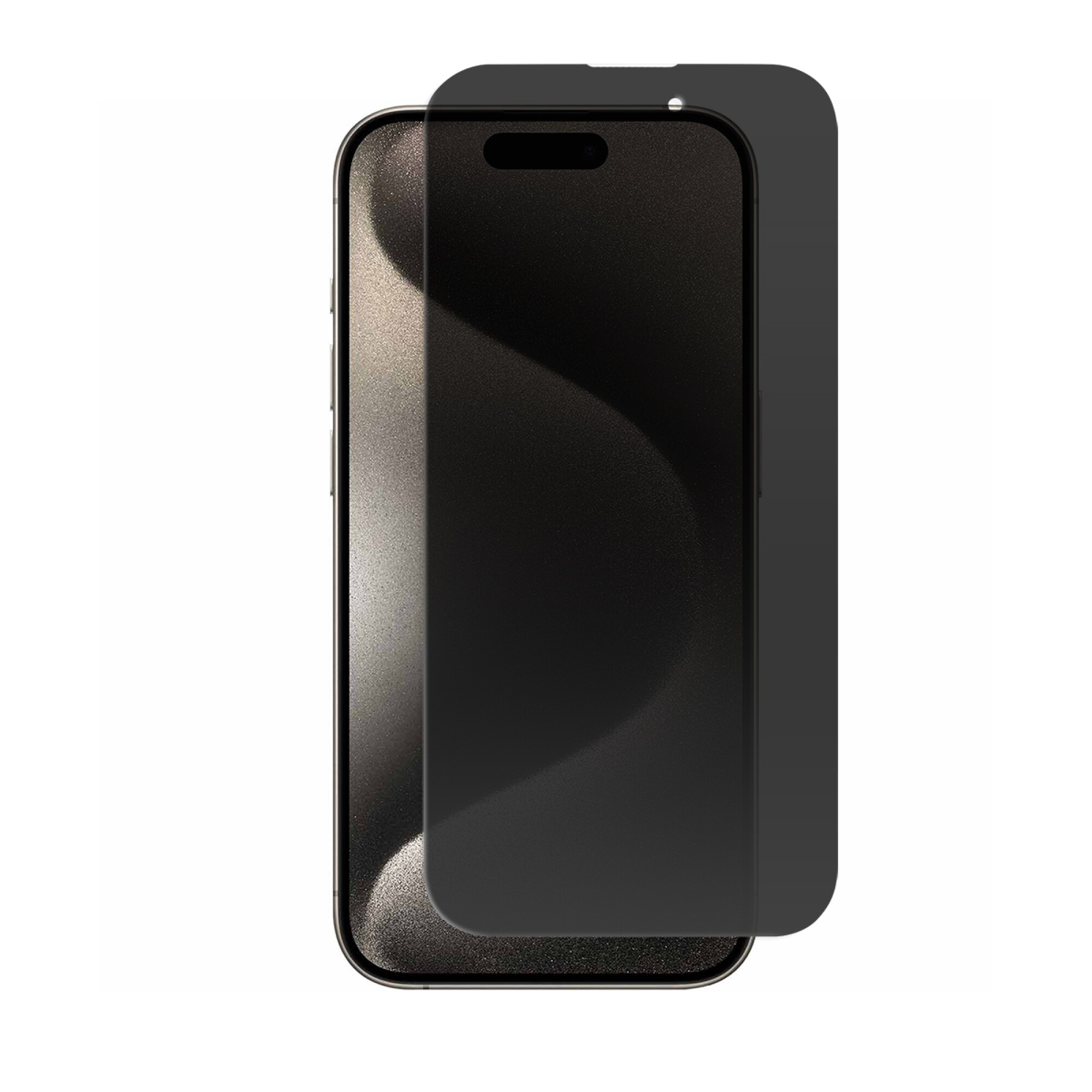 Vidrio Templado 9H con Filtro de Privacidad para iPhone 15 Pro Max -  Transparente — Cover company