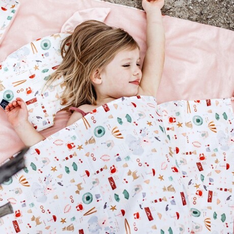 Manta reversible French Riviera La Millou Manta reversible French Riviera La Millou