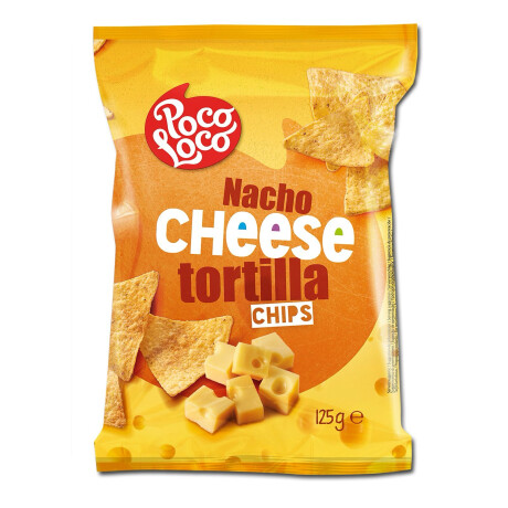 SNACK NACHO POCO LOCO 125G QUESO SNACK NACHO POCO LOCO 125G QUESO