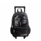 Mochila Footy Big Sport 18" CARRO con monedero Negro