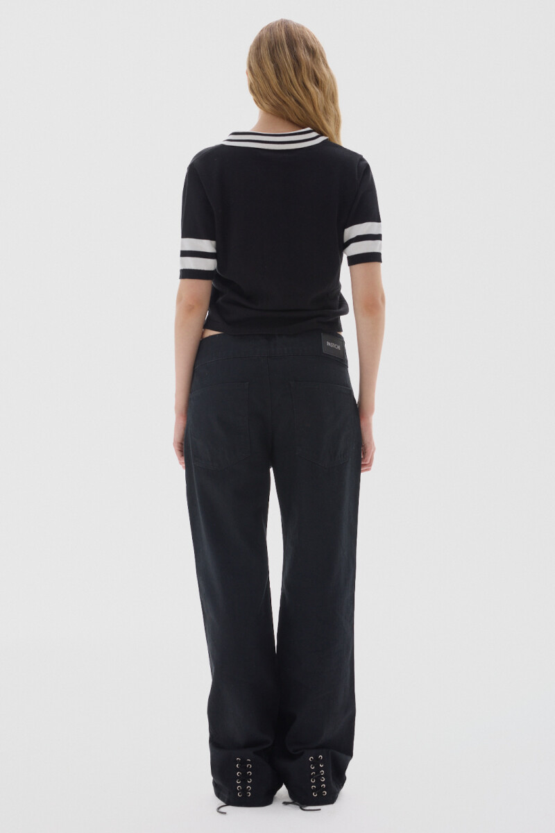 Jean Belt Solid Black