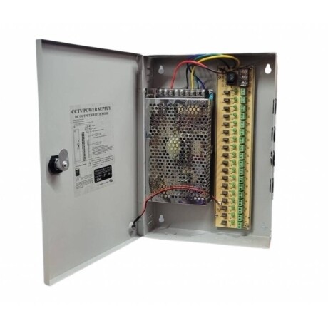 Fuente con Gabinete Nrg+ 12V 20A 18 Canales 001
