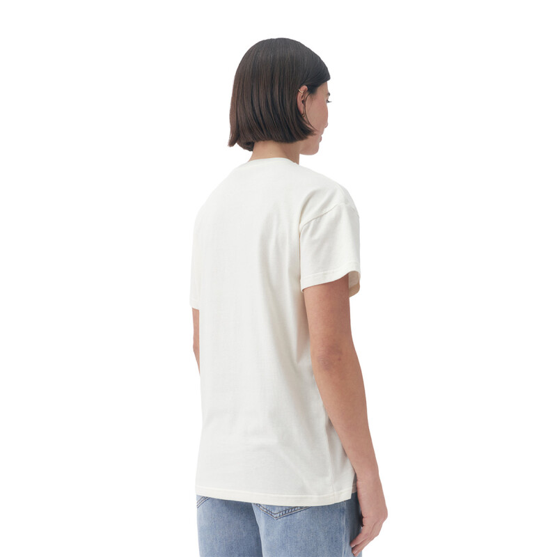 Roxy Remera People Speak Mujer -crudo Crudo