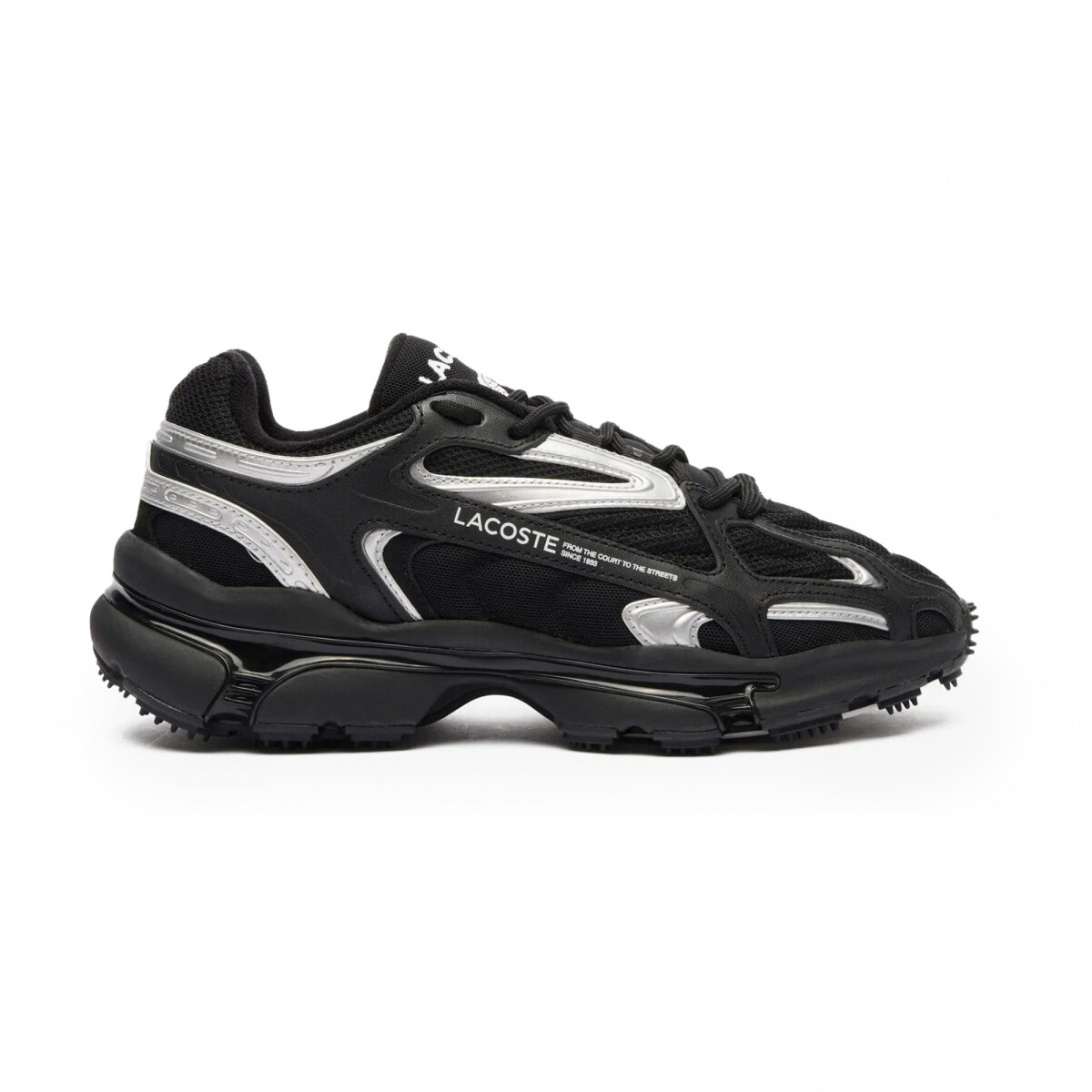 Championes LACOSTE L003 2K24 - Black & White 