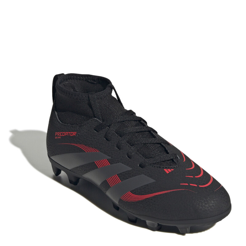 Championes Infantiles Adidas Predator Club Sock Negro - Gris - Rojo