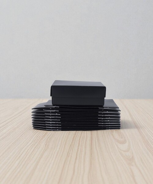 Pack x 20 unid - caja 03 8x12x4,5 cm eco NEGRO
