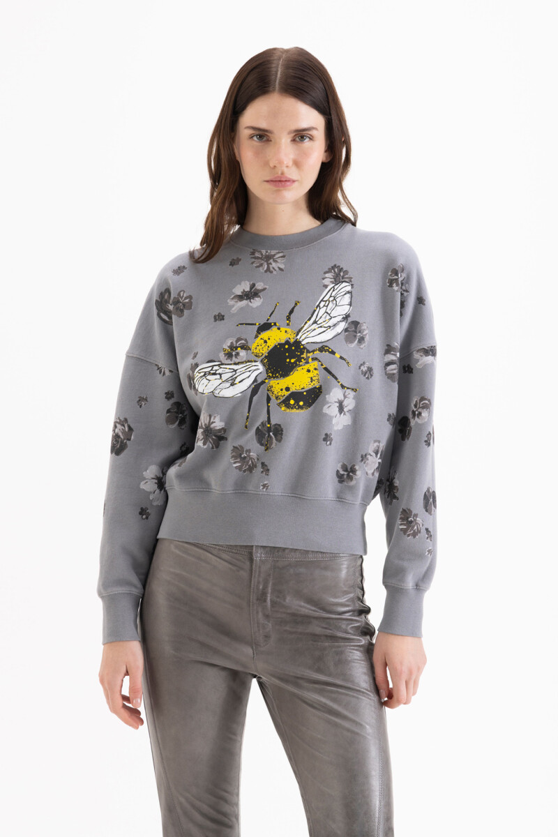 BUZO BEE Gris