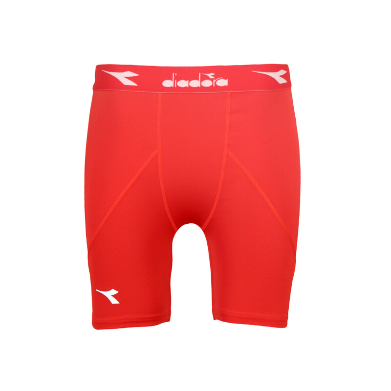 Calza Corta De Hombre Diadora Rojo