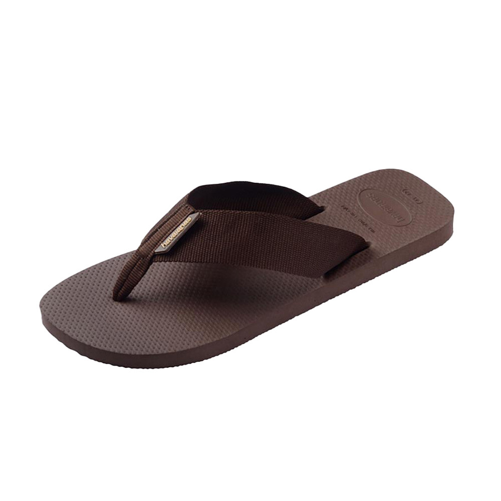 Sandalias Havaianas Urban Basic Mat FC Hombre Marron Oscuro/Marron Oscuro
