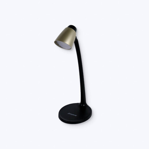 LAMPARA DORADO/NEGRO LED P/ESCRITORIO Unica