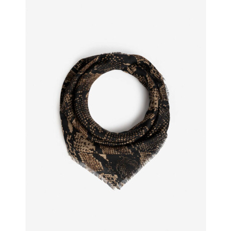 Pashminas Animal Print Combinacion Multicolor