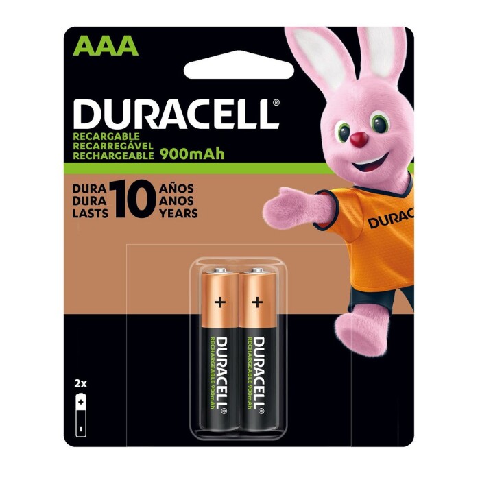 DURACELL PILA AAAX2 RECARGABLE BLISTER única