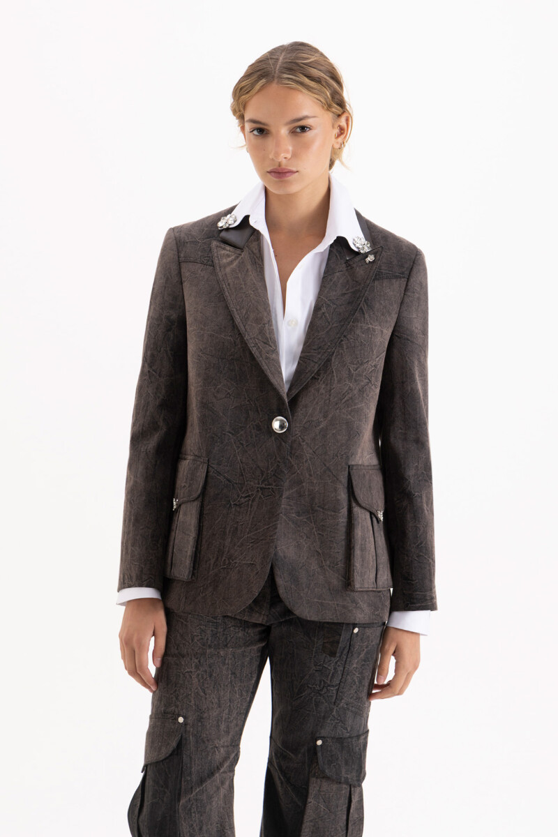 BLAZER ALEX Gris