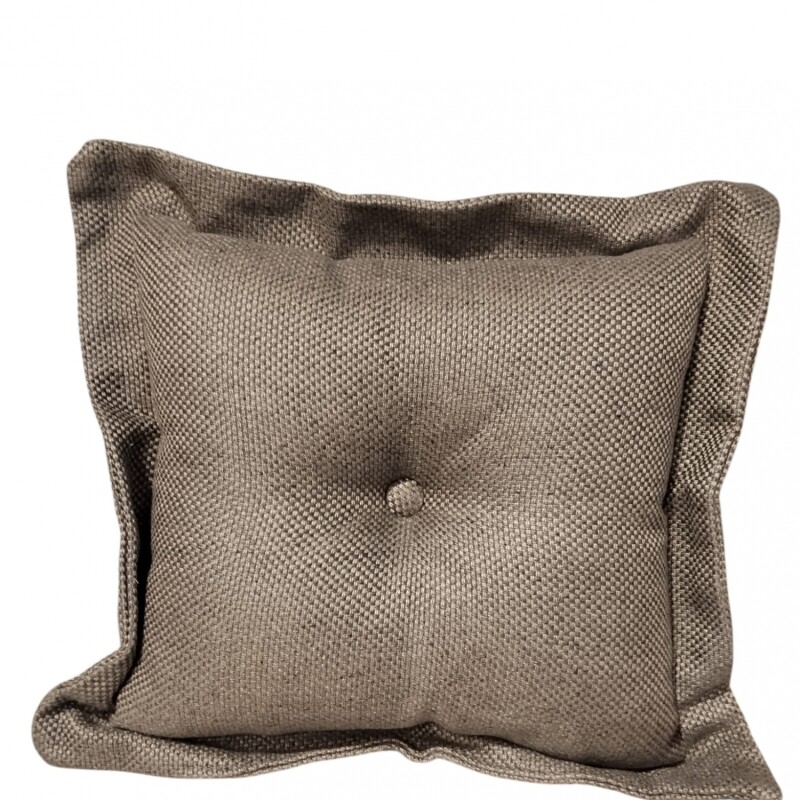 ALMOHADON C/VOLADO TELA GRIS ALMOHADON C/VOLADO TELA GRIS