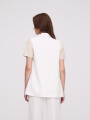 Chaleco Etiquett Marfil / Off White