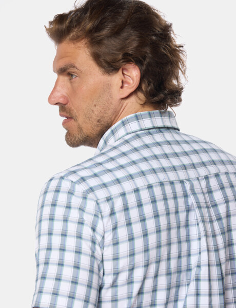 CAMISA SPORT CUADROS Verde