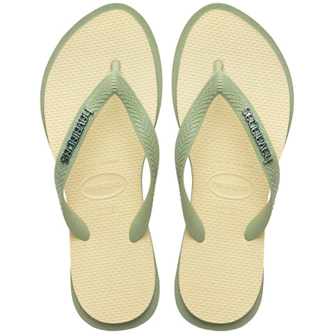 Ojotas Havaianas Top Point Fusion Verde