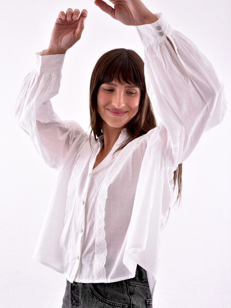 CAMISA DENISE BLANCO