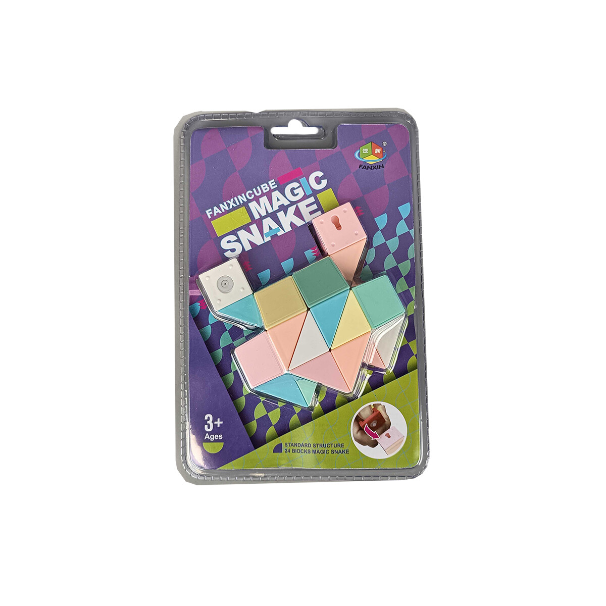 Juego De Rubik Tridimensional - Pasteles 