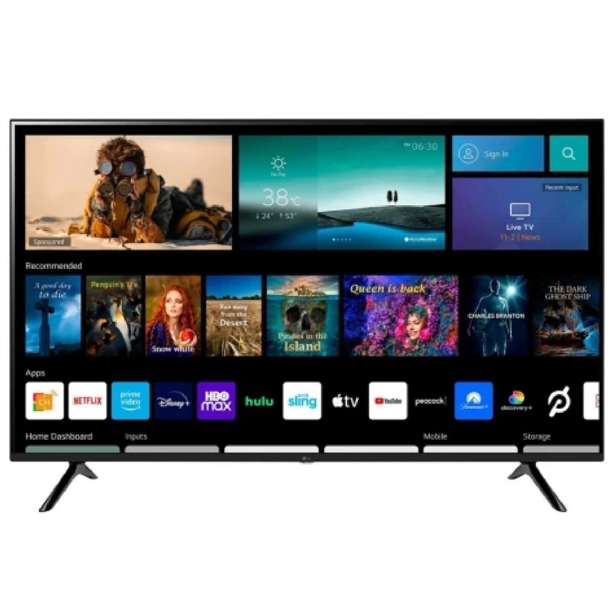 Televisor Led LG 50" UHD Smart AI ThinQ 50UQ7500PSF 
