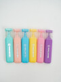 Resaltador Bubi, 6 Pcs Color Unico