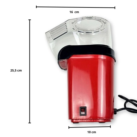 Popera Máquina Para Hacer Pop 1200w Diseño Nuevo Rojo
