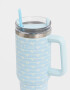 Accesorios Cocina Estampados Vaso Térmico "be Kind" - Azul Celeste