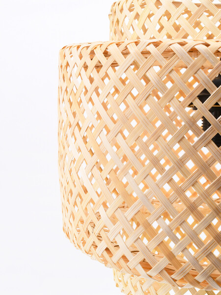 LAMPARA COLGANTE JUTE BEIGE