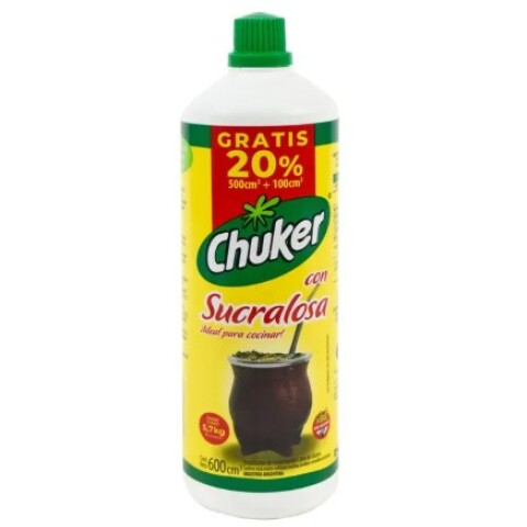 Chuker líquido con sucralosa 600 ml