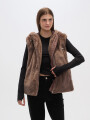 Chaleco Chery Taupe / Mink / Vison