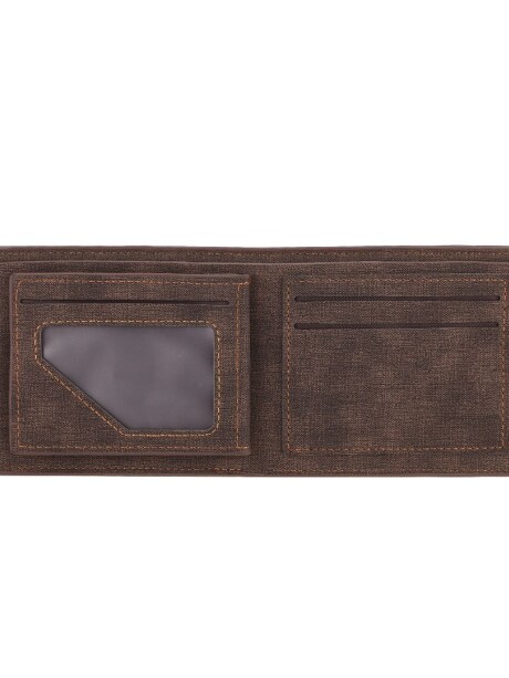 Billetera Francia Marron